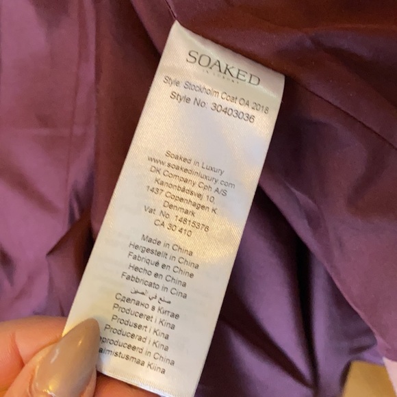 Stunning Soaked in Luxury wool jacket - Picture 6 of 9